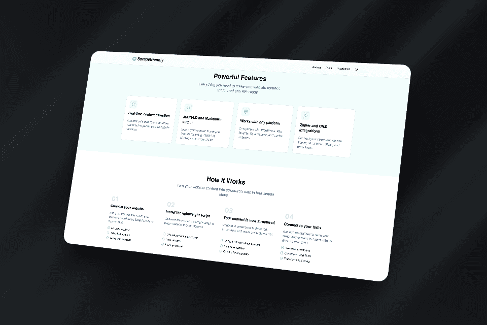 ScrapeFriendly screenshot 4